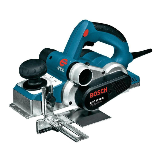 Bosch GHO 40-82 C Handbücher