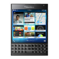 Blackberry Passport Benutzerhandbuch
