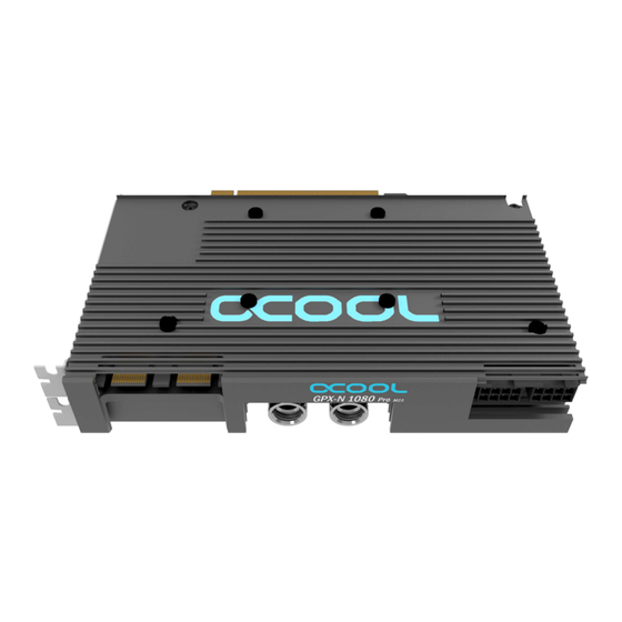 Alphacool Eiswolf GPX-Pro Anleitung