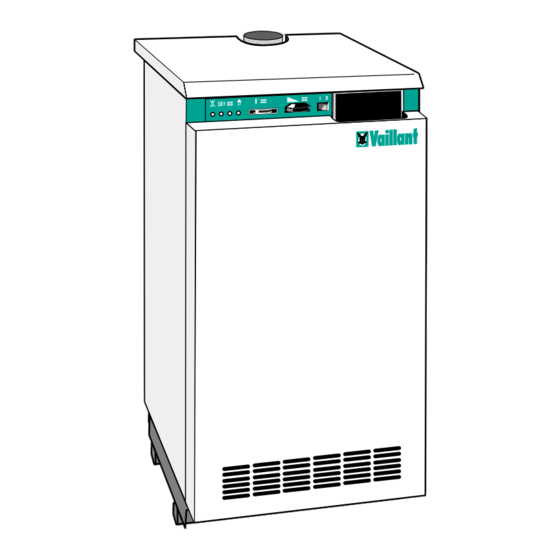Vaillant VK BE 180-3 T - 920-3 T ATMO Bedienungsanleitung