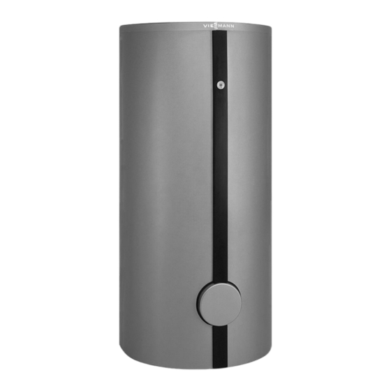 Viessmann Vitocell 100-L Typ CVL Montageanleitung Für Die Fachkraft