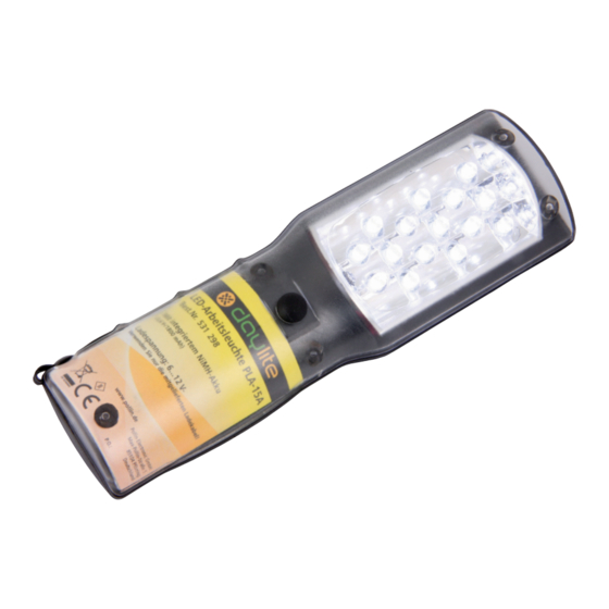 daylite PLA-15A Handbuch