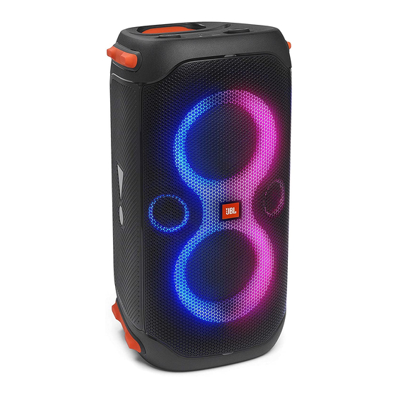 Harman JBL PARTYBOX110 Schnellstartanleitung