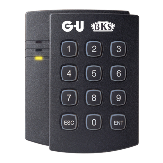 G-U BKS C-S P 100 Installationsanleitung