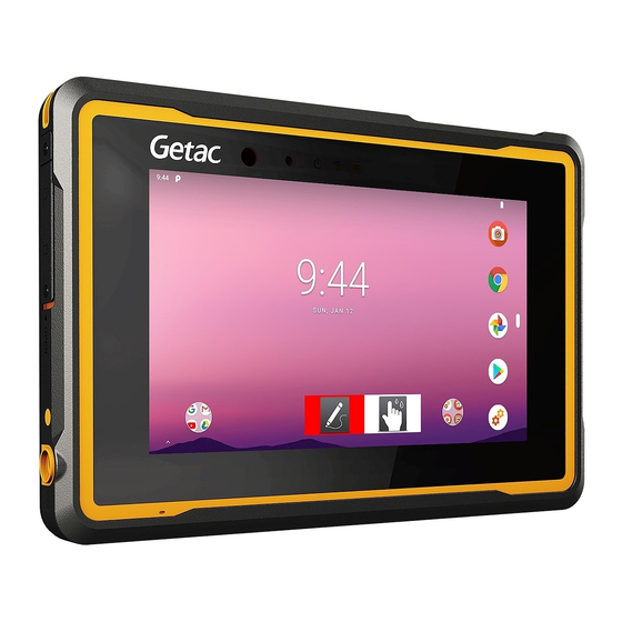 Getac ZX70 Benutzerhandbuch