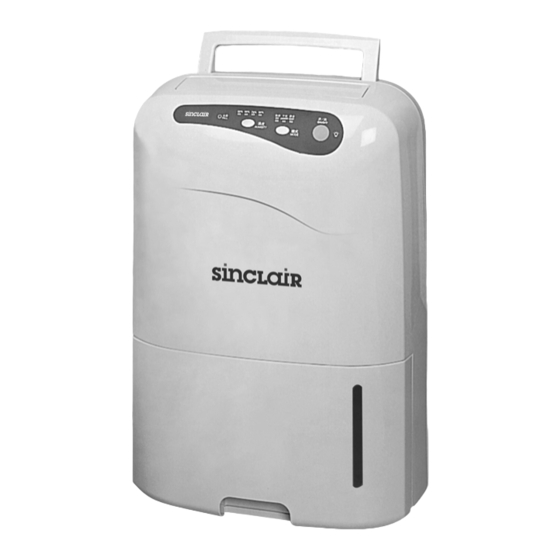 Sinclair CFO-12E Betriebsanleitung