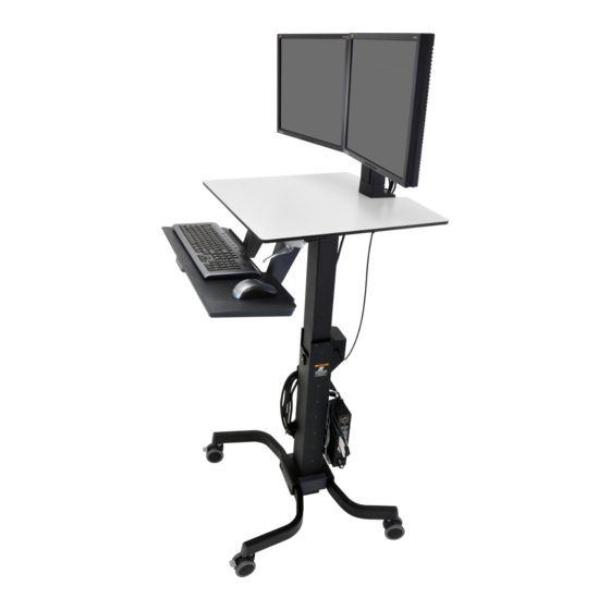 Ergotron WorkFit-C Montageanleitungen