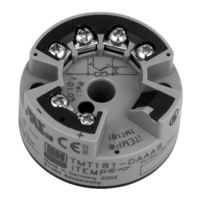 Endress+Hauser iTEMP TMT181 Technische Information