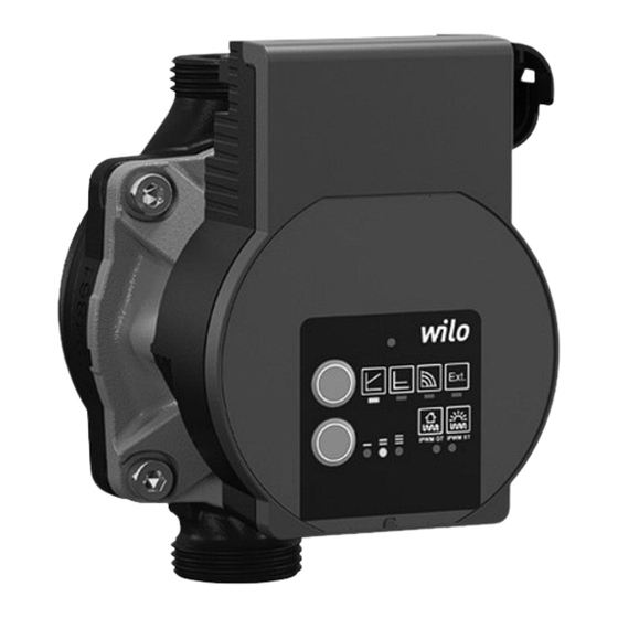 Wilo -Varios PICO-STG series Einbau- Und Betriebsanleitung