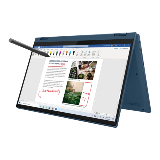 Lenovo IdeaPad Flex 5 Einrichtungsanleitung