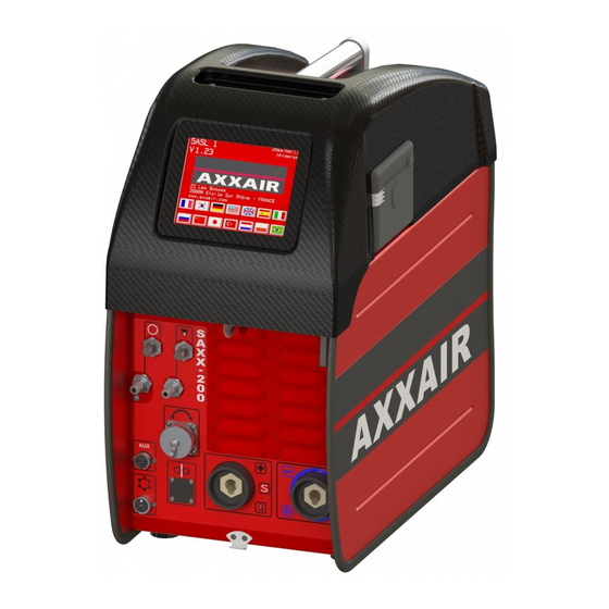 AXXAIR SAXX-200 Originalbetriebsanleitung