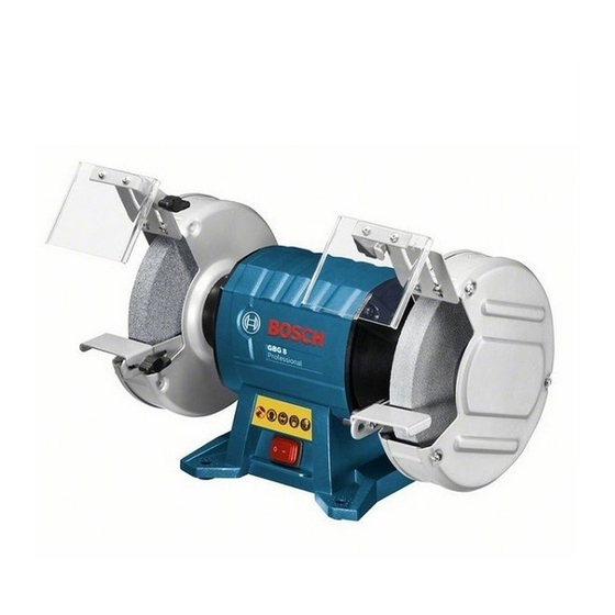Bosch gbg 8 Originalbetriebsanleitung