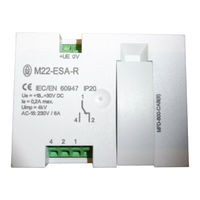Moeller M22-ESA-1 Montageanweisung
