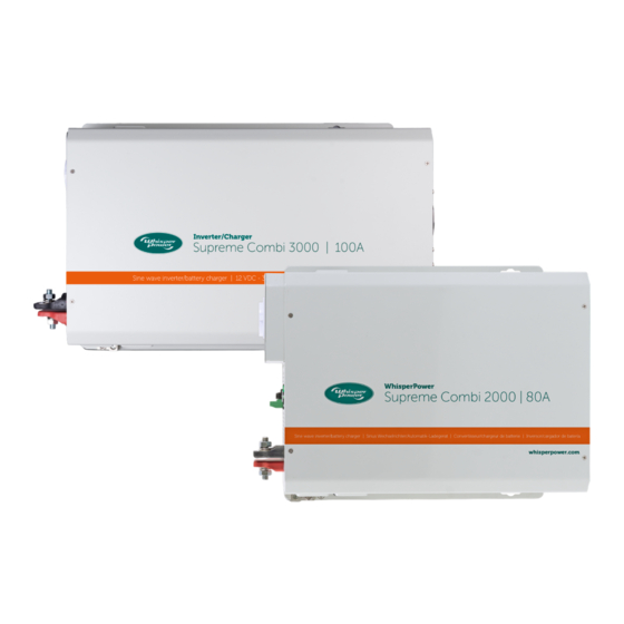 Whisper Power Supreme Combi 61122080-EU Benutzerhandbuch