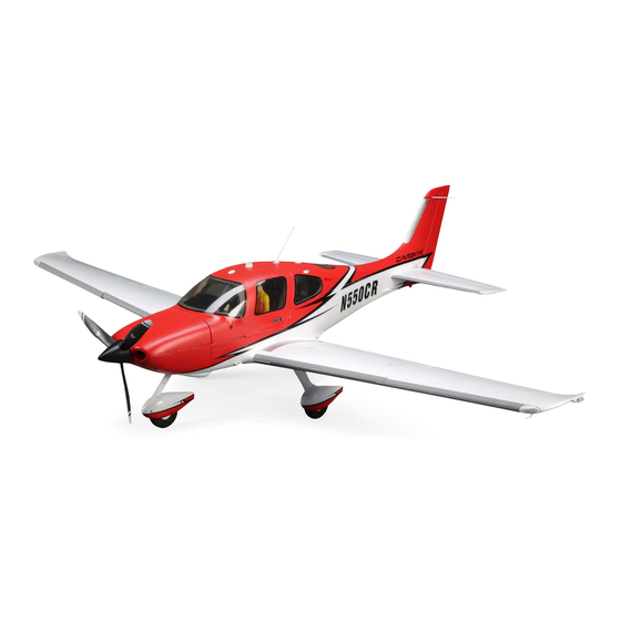 E-FLITE Cirrus SR22T Bedienungsanleitung