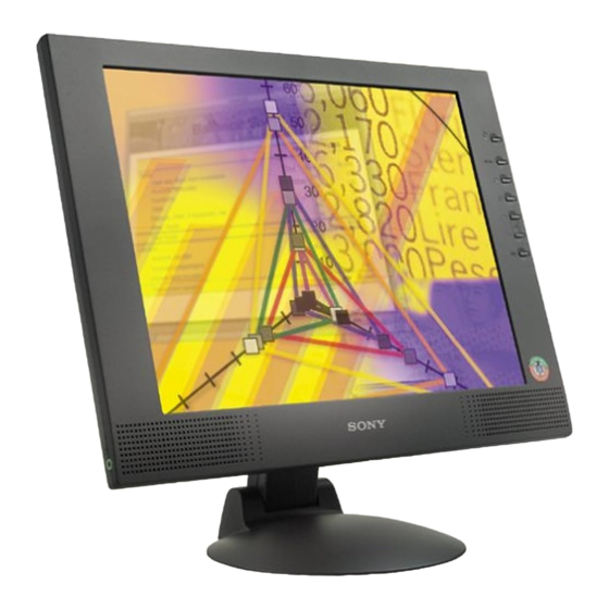 Sony SDM-M51 Bedienungsanleitung