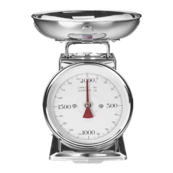 Gastroback Classic Waage Bedienungsanleitung