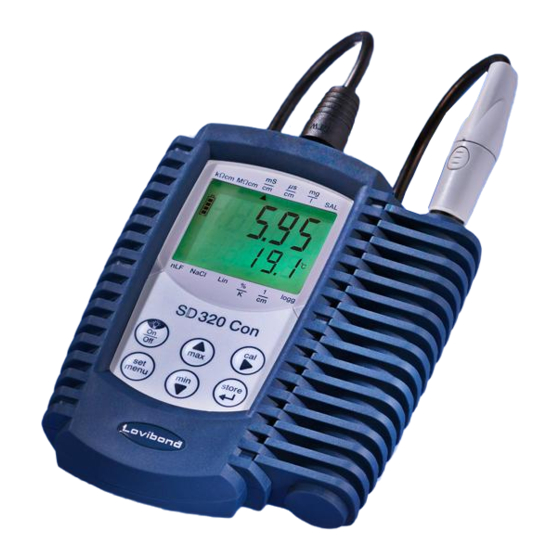 Lovibond SD 320 Con Bedienungsanleitung