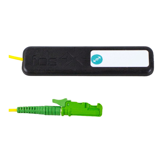 fos4X fos4Strain patch Betriebsanleitung