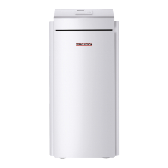 STIEBEL ELTRON WPF 5 E Bedienung Und Installation