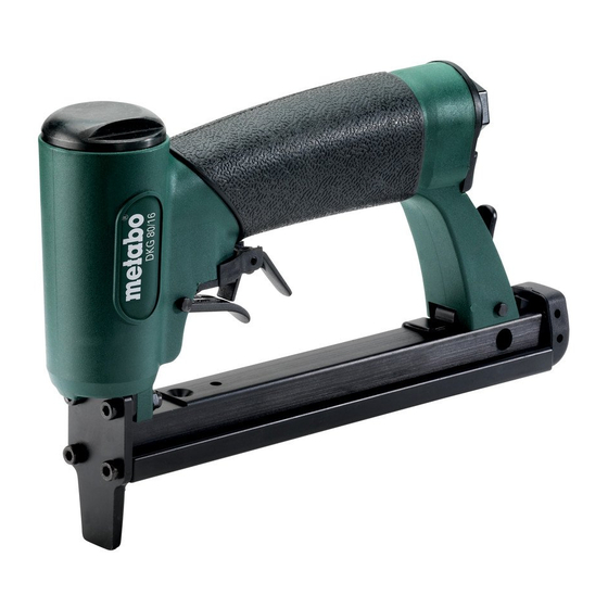 Metabo DKG 80/16 Originalbetriebsanleitung