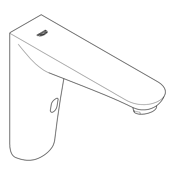 Grohe Euroeco Cosmopolitan E series Handbuch