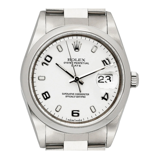 ROLEX OYSTER PERPETUAL Handbuch
