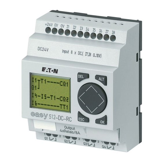 Moeller EASY512 Serie Montageanweisung