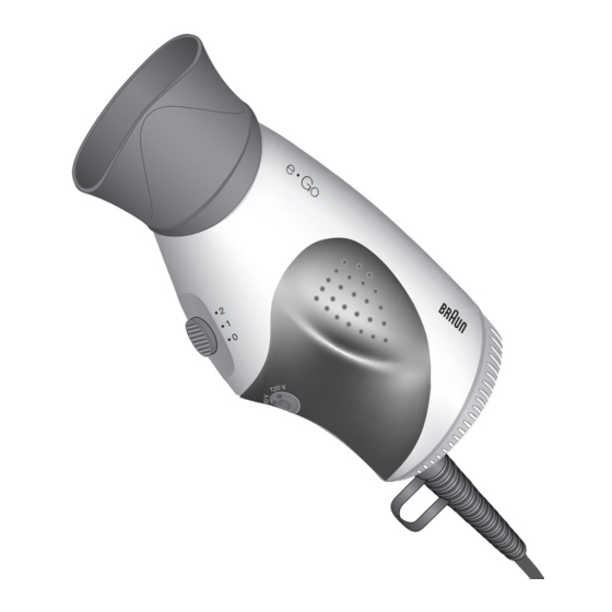 Braun e.Go PD 1 Gebrauchsanweisung