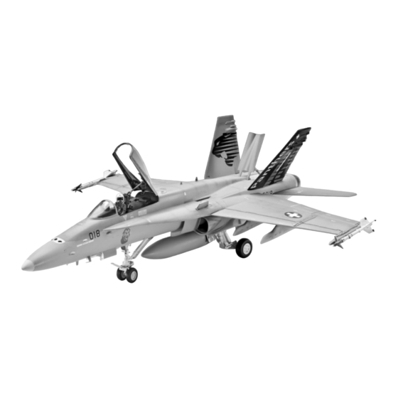 REVELL F-A-18C Hornet Swiss Air Force Handbuch