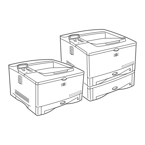 HP LaserJet5100tn Inbetriebnahmeanweisungen