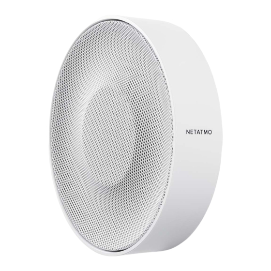 Netatmo NIS01 Benutzerhandbuch