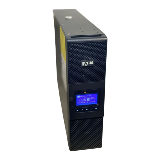 Eaton 9SX 5000 Installations- Und Bedienungsanleitung