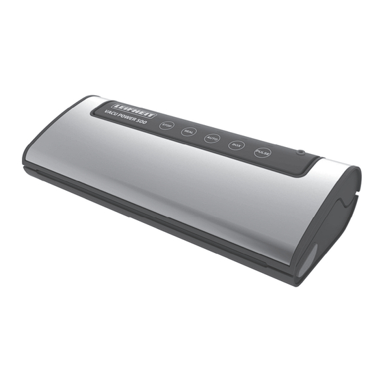 Leifheit VACU POWER 500 Bedienungsanleitung