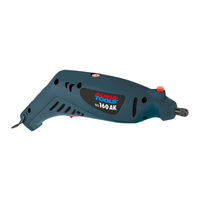 Alpha tools SG 160 AK Bedienungsanleitung
