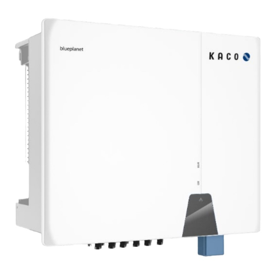 KACO 3.0 NX3 M2 HANDBUCH PdfHerunterladen ManualsLib