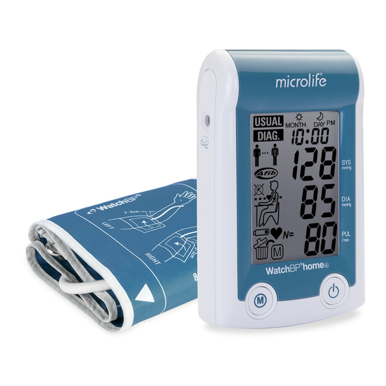 Microlife WatchBP Home A Bedienungsanleitung