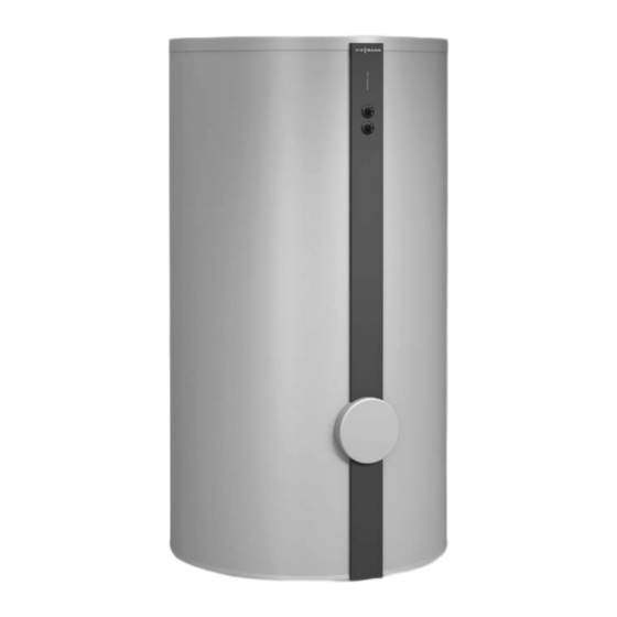 Viessmann Vitocell 300-V Montageanleitung Für Die Fachkraft