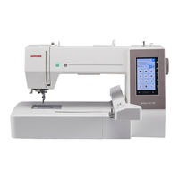 Janome Memory Craft 550E Bedienungsanleitung