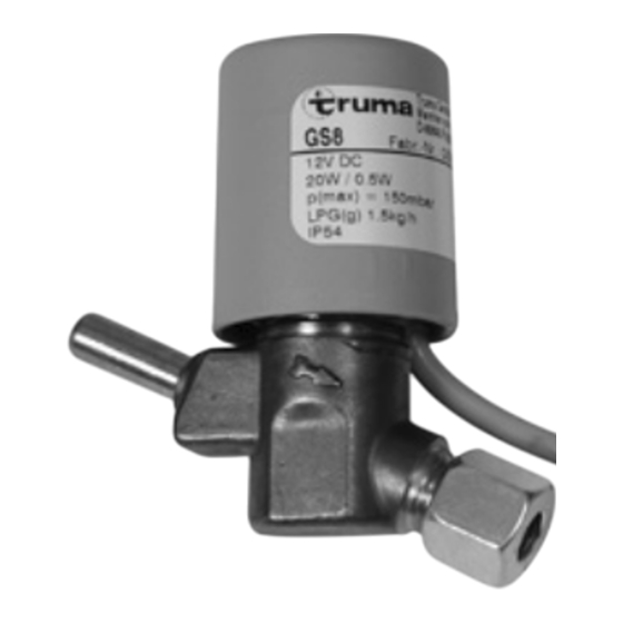 Truma GSE Gebrauchsanweisung