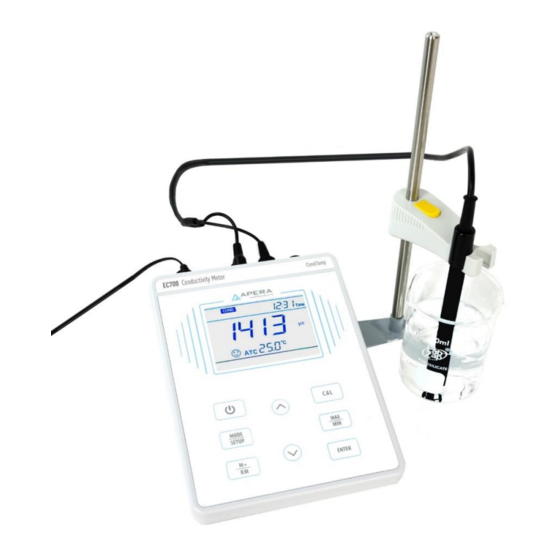APERA INSTRUMENTS EC700 Bedienungsanleitung