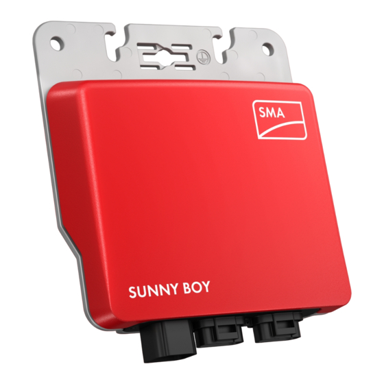 SMA SUNNY BOY 240-US Serviceanleitung Für Installateure