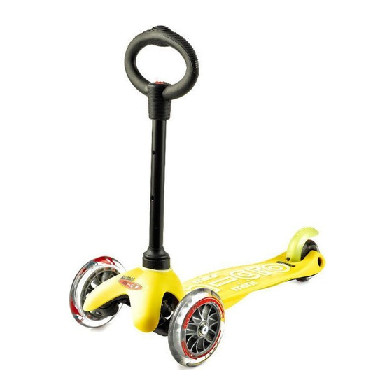 Micro Mini  Deluxe Bedienungsanleitung