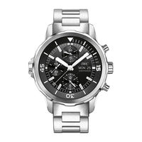 iwc AQUATIMER CHRONOGRAPH Bedienungsanleitung