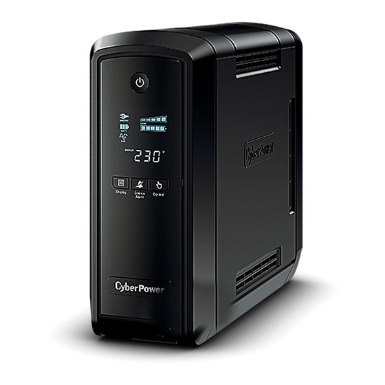 CyberPower CPEPFCLCD series Bedienungsanleitung