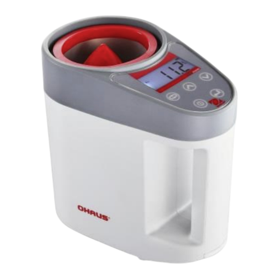 OHAUS MC2000 Handbuch