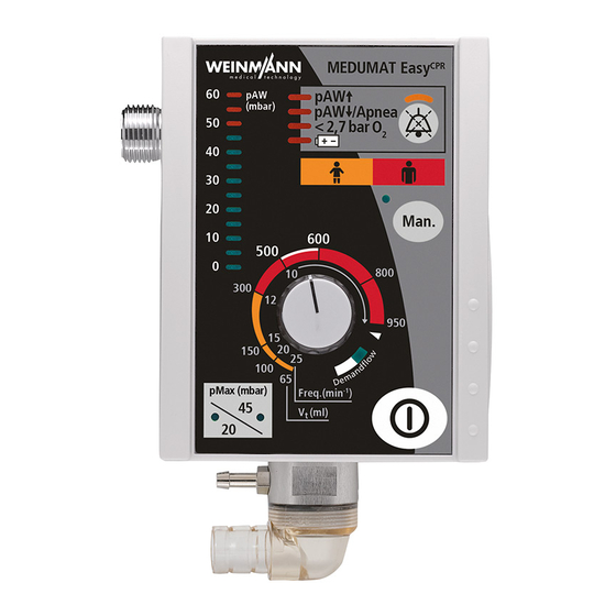 Weinmann MEDUMAT Easy CPR Gebrauchsanweisung