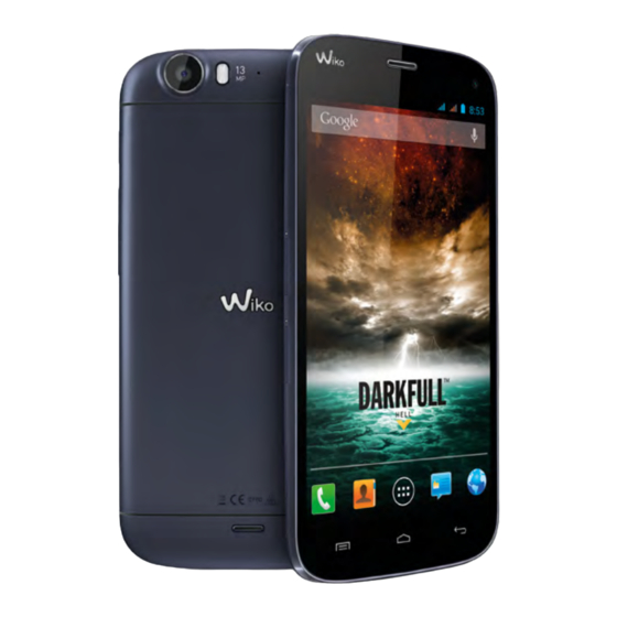 Wiko Darkfull hell Kurzanleitung