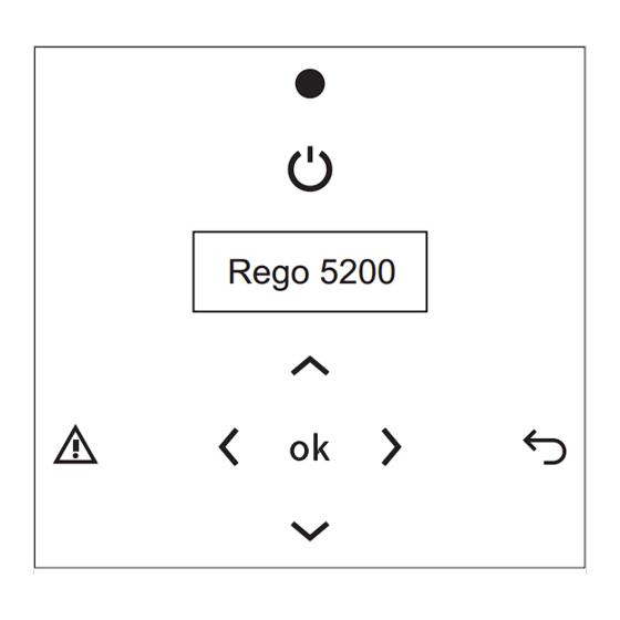Junkers Rego 5200 Bedienungsanleitung