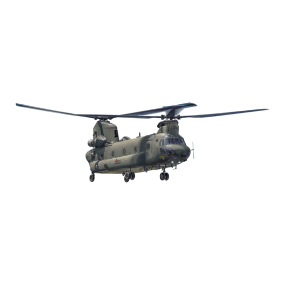 Italeri 26002 Chinook CH.47 Montageanleitung